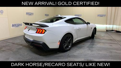 Oxford White 2025 Ford Mustang Dark Horse