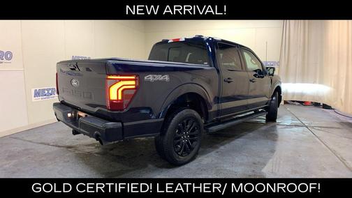 Blue Metallic 2025 Ford F-150 Lariat