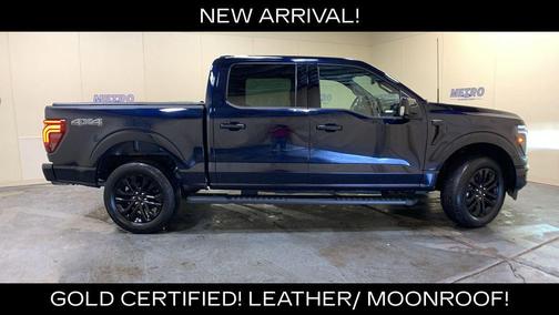 Blue Metallic 2025 Ford F-150 Lariat