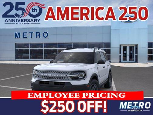 Space White Metallic 2026 Ford Bronco Sport Big Bend