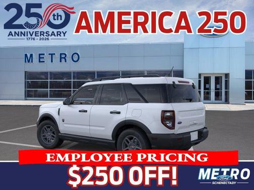 Space White Metallic 2026 Ford Bronco Sport Big Bend