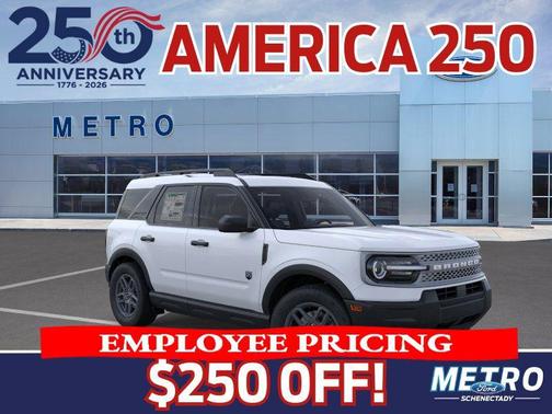 Space White Metallic 2026 Ford Bronco Sport Big Bend