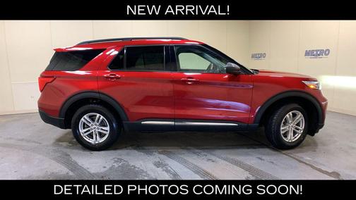 Red Metallic 2023 Ford Explorer XLT