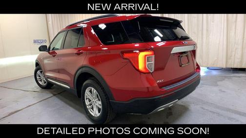 Red Metallic 2023 Ford Explorer XLT