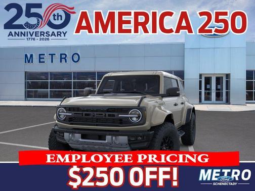 Desert Sand 2026 Ford Bronco Raptor
