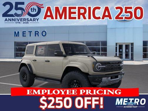 Desert Sand 2026 Ford Bronco Raptor