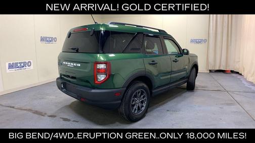 Green Metallic 2024 Ford Bronco Sport Big Bend