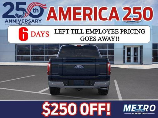 Antimatter Blue Metallic 2026 Ford F-150 Lariat