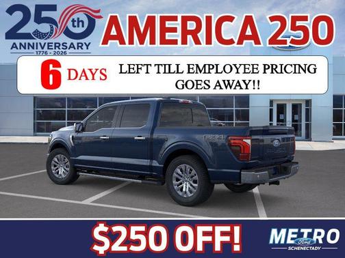 Antimatter Blue Metallic 2026 Ford F-150 Lariat