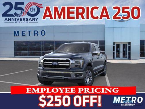 Antimatter Blue Metallic 2026 Ford F-150 Lariat