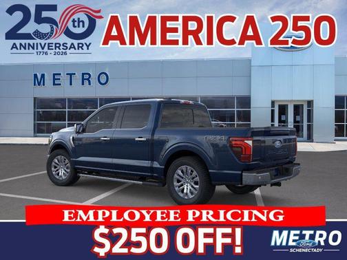 Antimatter Blue Metallic 2026 Ford F-150 Lariat