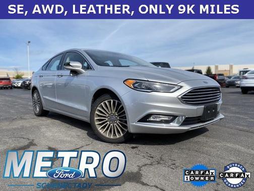 Ingot Silver 2017 Ford Fusion SE