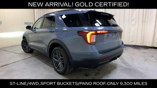 Vapor Blue 2025 Ford Explorer ST-Line
