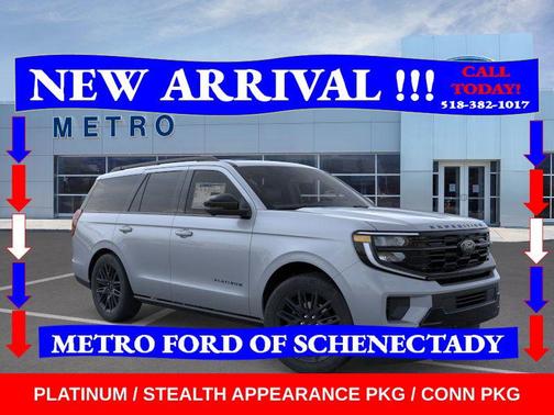 Glacier Gray Metallic Tri-Coat 2026 Ford Expedition Platinum