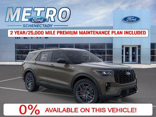 Marsh Gray 2026 Ford Explorer ST-Line