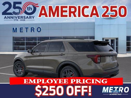 Marsh Gray 2026 Ford Explorer ST-Line