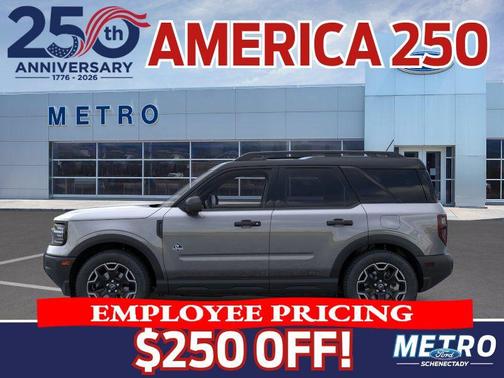Carbonized Gray Metallic 2026 Ford Bronco Sport Outer Banks
