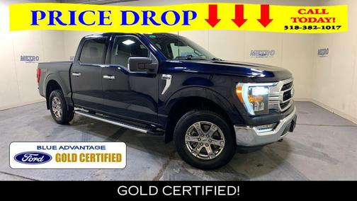 Blue Metallic 2023 Ford F-150 XLT