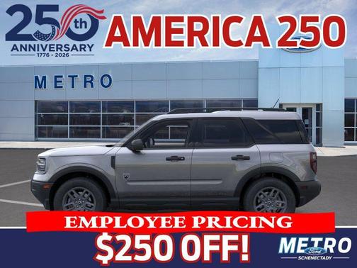Carbonized Gray Metallic 2026 Ford Bronco Sport Big Bend