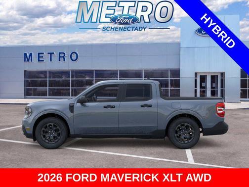 Azure Gray Metallic Tri-Coat 2026 Ford Maverick XLT