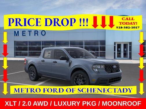 Azure Gray Metallic 2026 Ford Maverick XLT