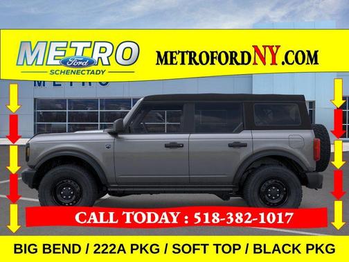 Carbonized Gray 2026 Ford Bronco Big Bend