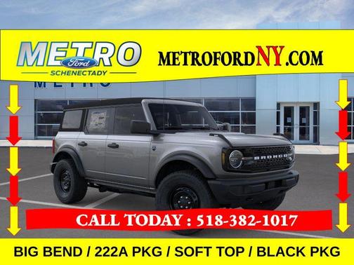 Carbonized Gray 2026 Ford Bronco Big Bend