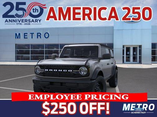 Carbonized Gray 2026 Ford Bronco Big Bend