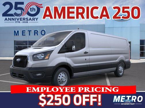 Ingot Silver Metallic 2025 Ford Transit-250 Base