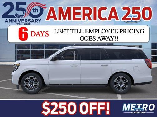 Space Silver Metallic 2026 Ford Expedition Max Active 4x4