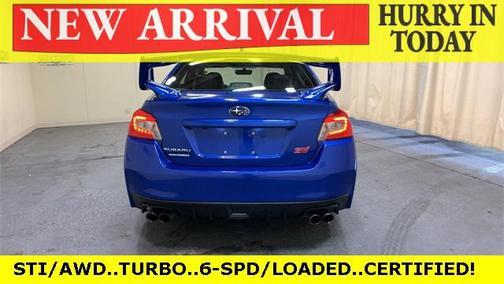 Blue 2020 Subaru WRX STI Base