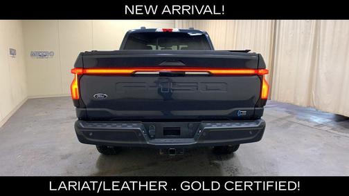 Quartz Metallic 2022 Ford F-150 Lightning LARIAT
