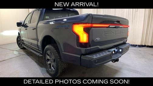 Quartz Metallic 2022 Ford F-150 Lightning LARIAT