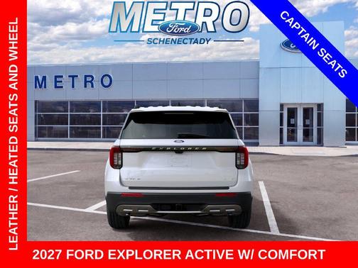 Star White Metallic TC 2027 Ford Explorer Active
