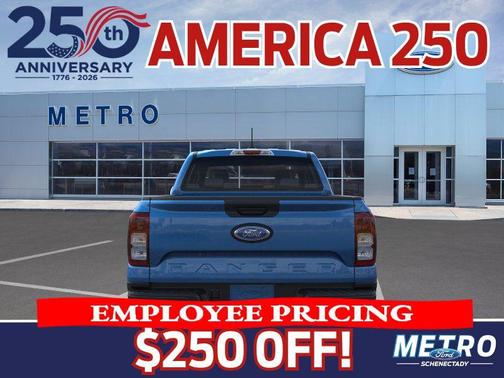 Velocity Blue Metallic 2025 Ford Ranger XL