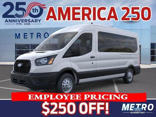 Oxford White 2026 Ford Transit-350 XL