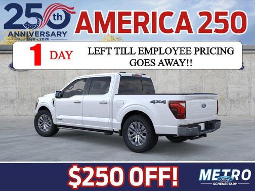 Oxford White 2026 Ford F-150 Lariat