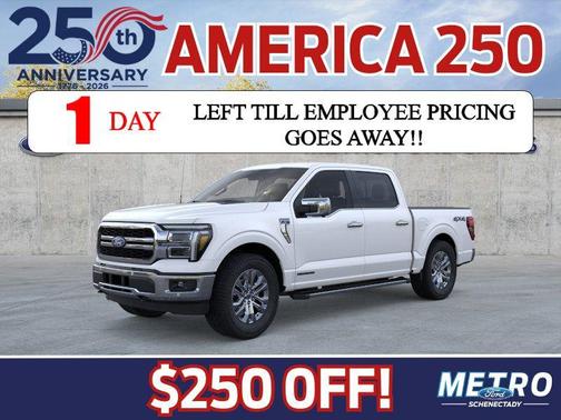 Oxford White 2026 Ford F-150 Lariat