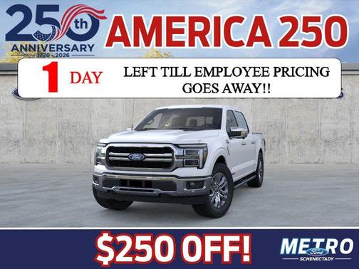 Oxford White 2026 Ford F-150 Lariat