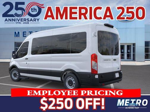 Oxford White 2026 Ford Transit-350 XL