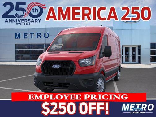 Race Red 2026 Ford Transit-250 Base