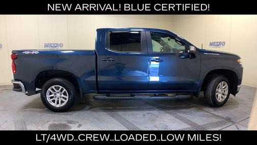Blue Metallic 2021 Chevrolet Silverado 1500 LT
