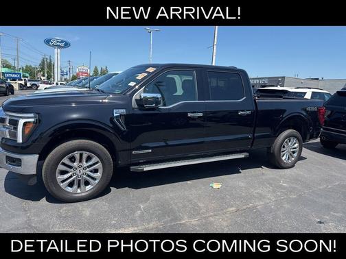 Black Metallic 2025 Ford F-150 Lariat