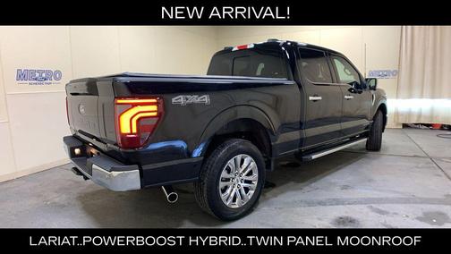 Black Metallic 2025 Ford F-150 Lariat