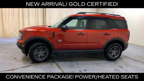 Chili Pepper Red 2022 Ford Bronco Sport Big Bend