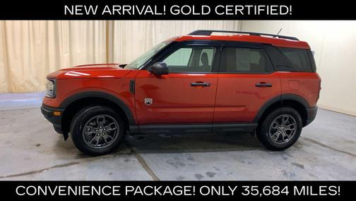 Chili Pepper Red 2022 Ford Bronco Sport Big Bend