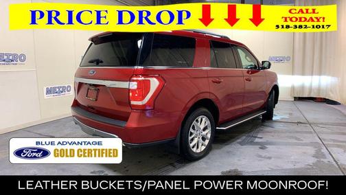 Red Metallic 2021 Ford Expedition XLT