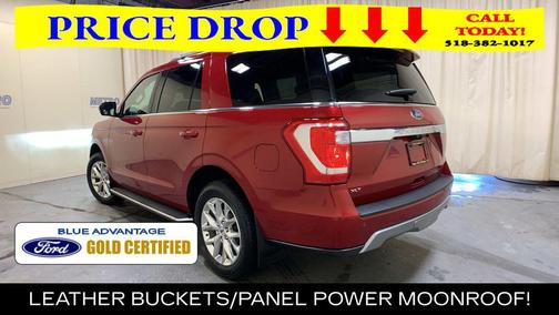 Red Metallic 2021 Ford Expedition XLT