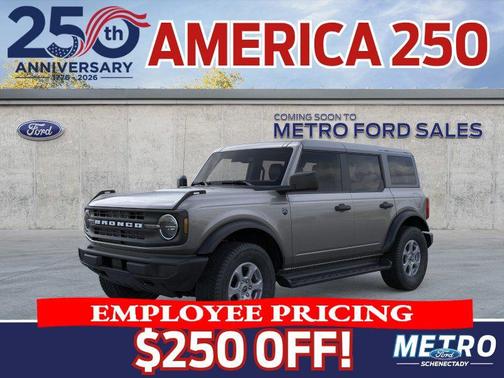 Carbonized Gray Metallic 2026 Ford Bronco Big Bend