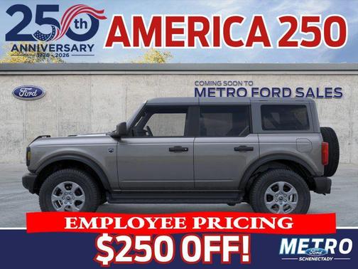 Carbonized Gray Metallic 2026 Ford Bronco Big Bend